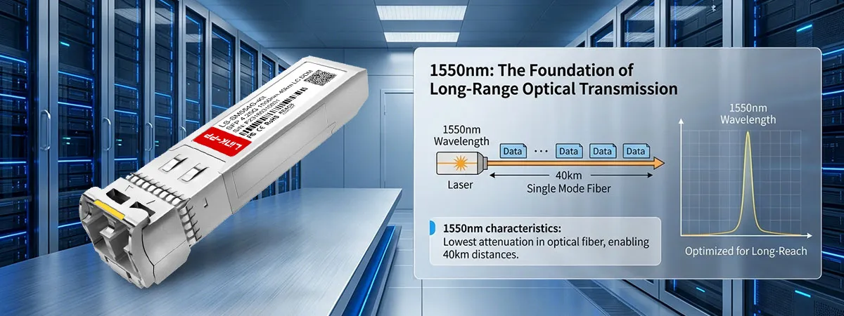 LS-SM554G-40I-module met een golflengte van 1550 nm