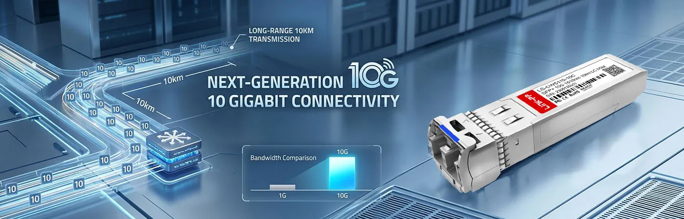 XBR-SFP10G1510-10: Συνδεσιμότητα 10 Gbps για δίκτυα επόμενης γενιάς