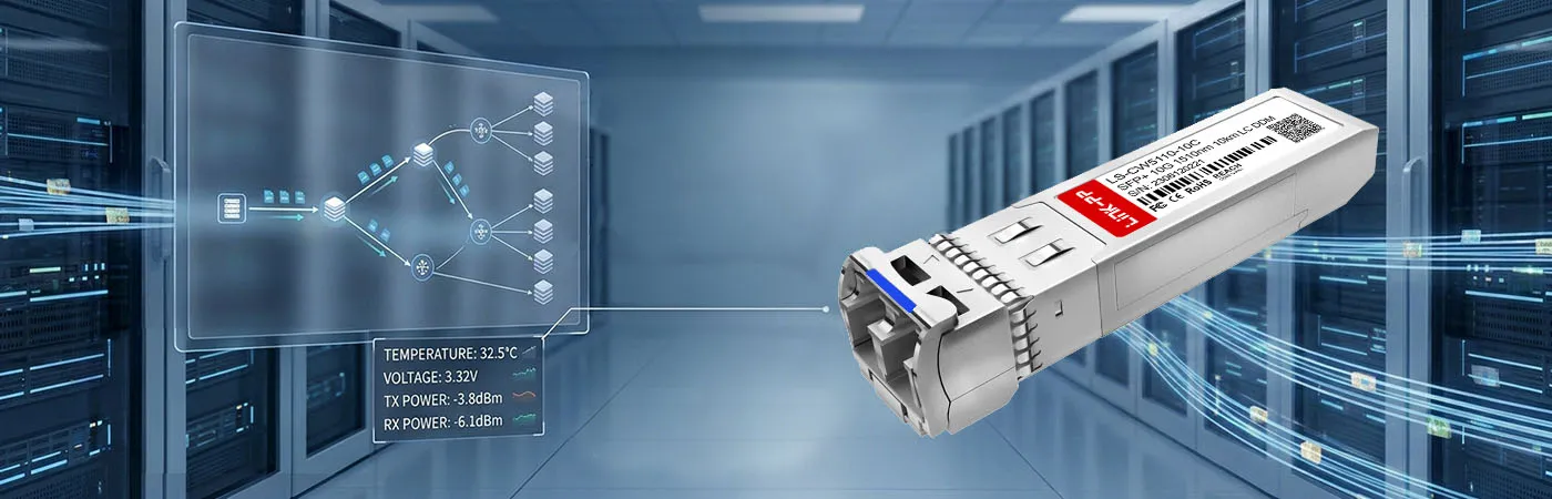 Μονάδα XBR-SFP10G1510-10 με DOM για παρακολούθηση σε πραγματικό χρόνο