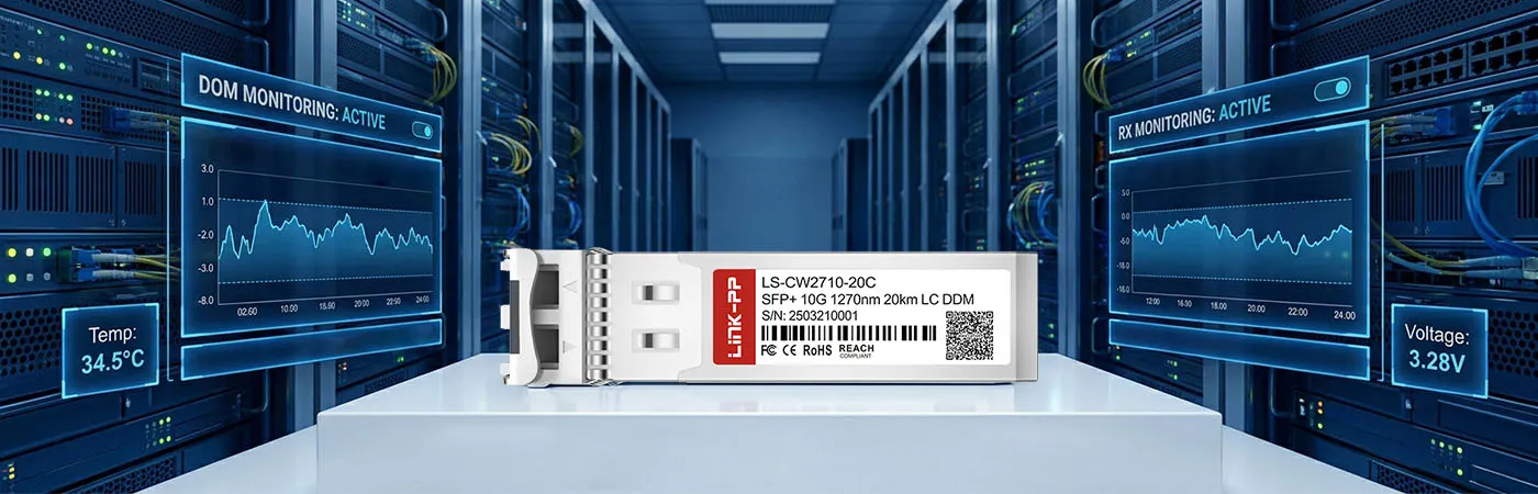 CWDM-SFP-1310-20 CWDM Module with DOM for Real-Time Monitoring