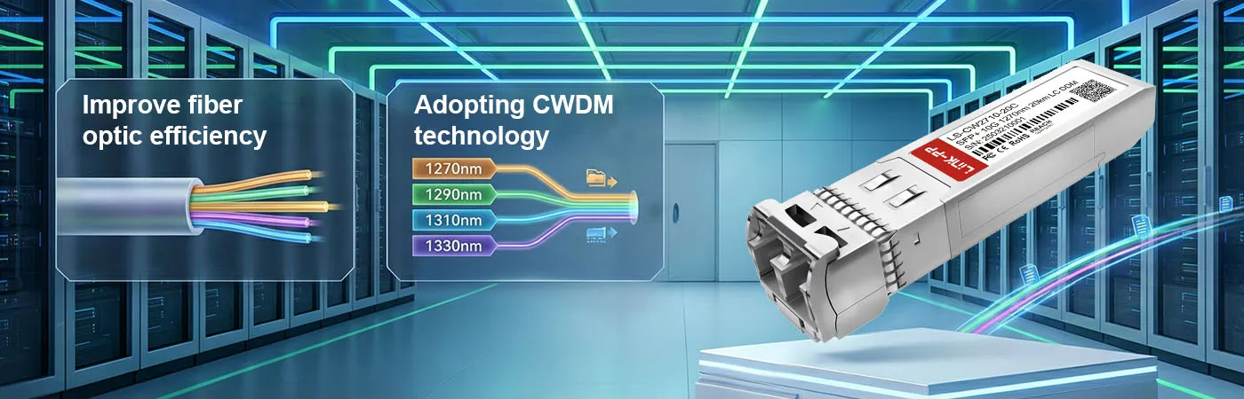 CWDM-SFP-1310-20 with CWDM Technology for High-Capacity Networks