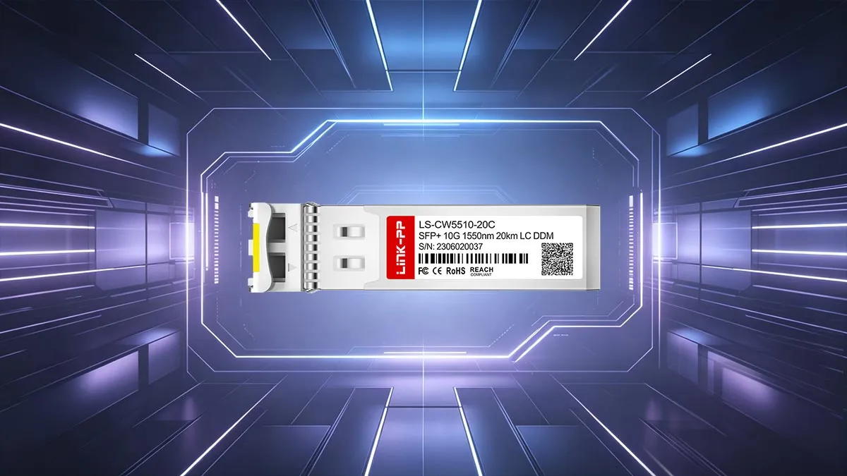 FS CWDM-SFP10G-20L Compatible LINK-PP 10G SFP+ Optical Module