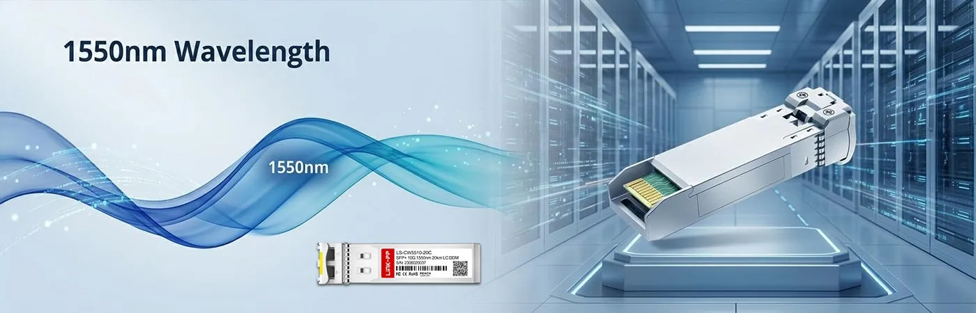 CWDM-SFP10G-20L Module with 1550nm Wavelength