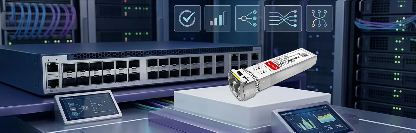 EX-SFP-10GE-CWE55-20 Certified for Reliable Host-Device Compatibility