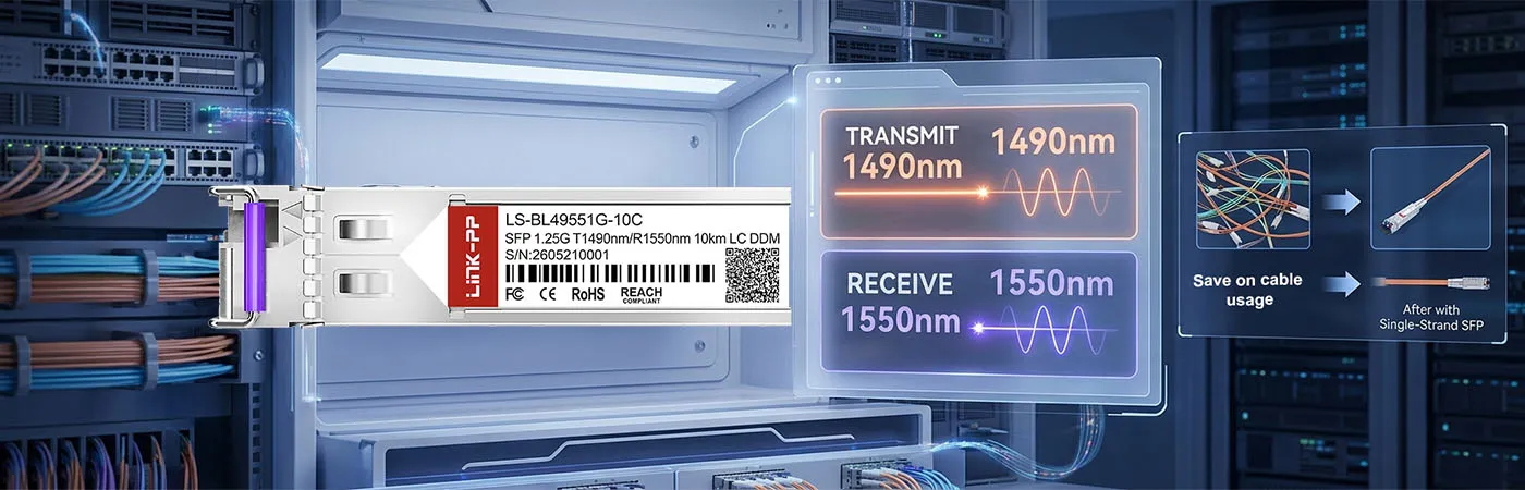 LS-BL49551G-10C 모듈 (송신 파장 1490nm/수신 파장 1550nm)