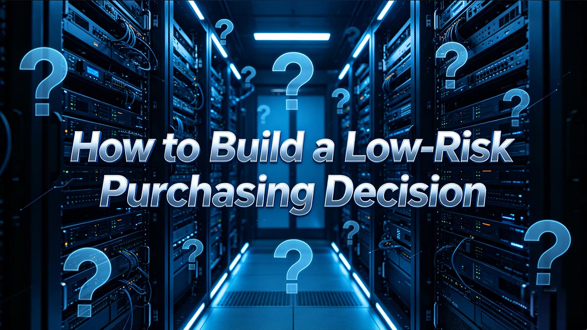 How to Build a Low-Risk Purchasing Decision
