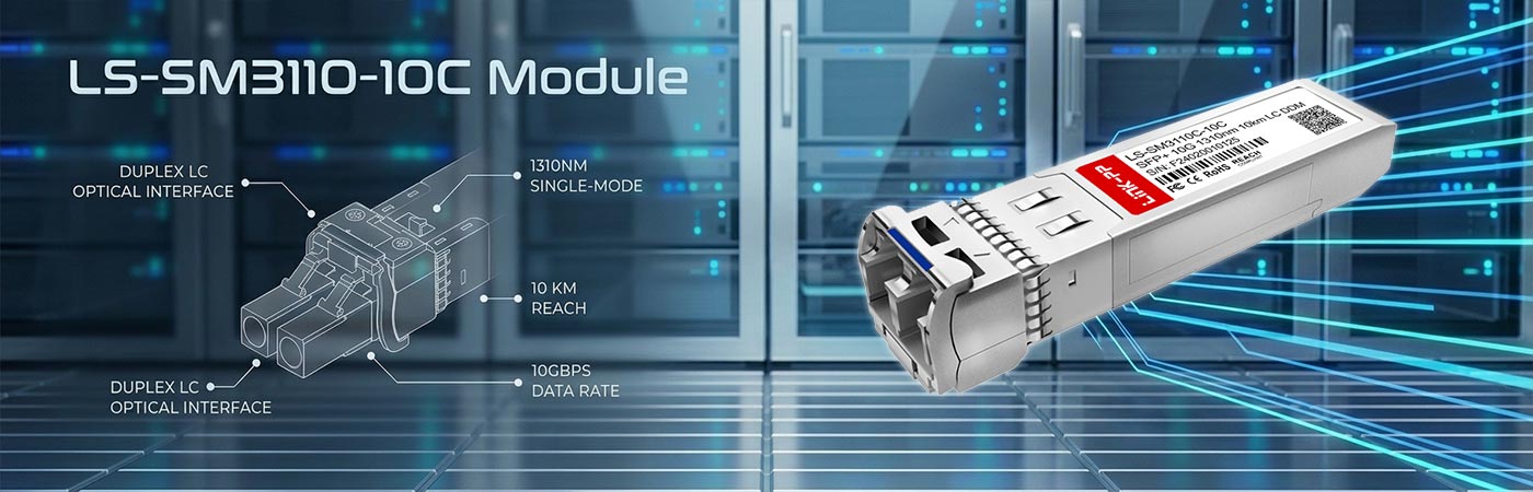 LS-SM3110-10C Module with Duplex LC Interface