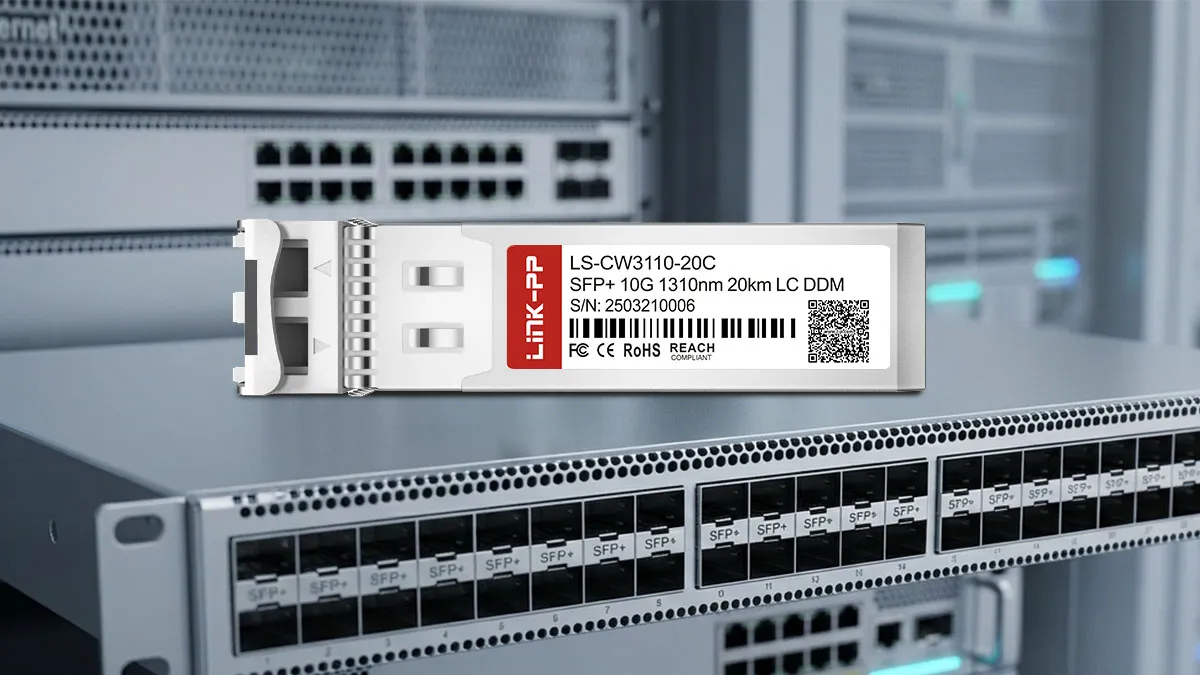 متوافق مع FS CWDM-SFP10G-20SP LINK-PP وحدة بصرية 10G SFP+