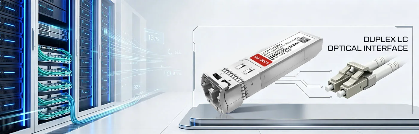 وحدة CWDM-SFP10G-20SP بواجهة LC مزدوجة