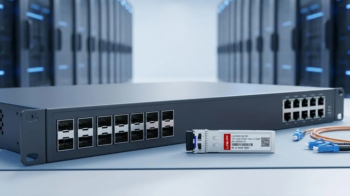 LINK-PP LS-SM3110-10I 10G SFP+ Usage Demonstration