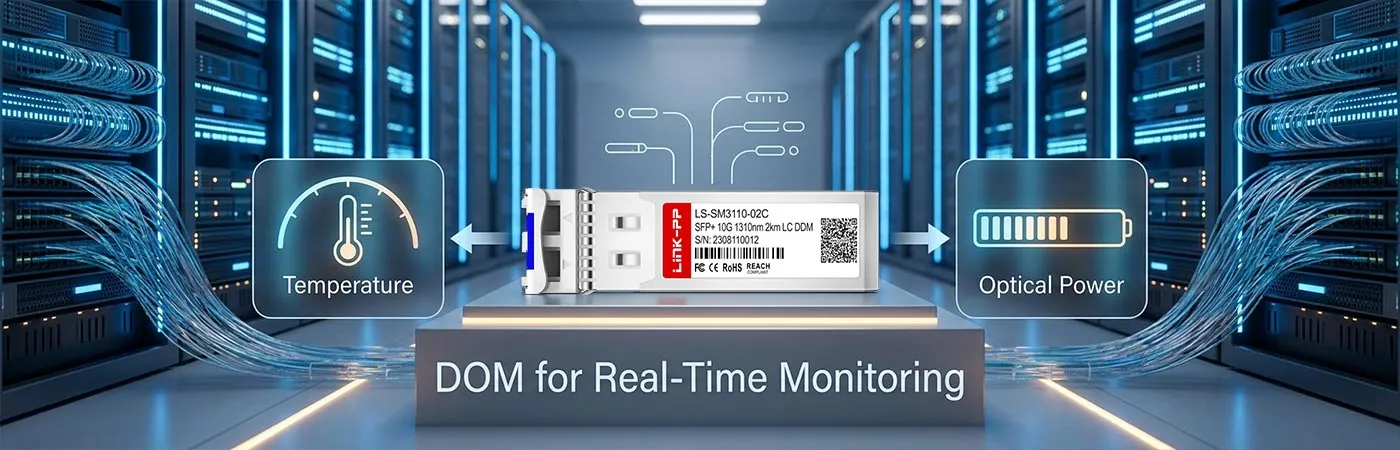 SFP-10G-LRL Module with DOM for Real-Time Monitoring