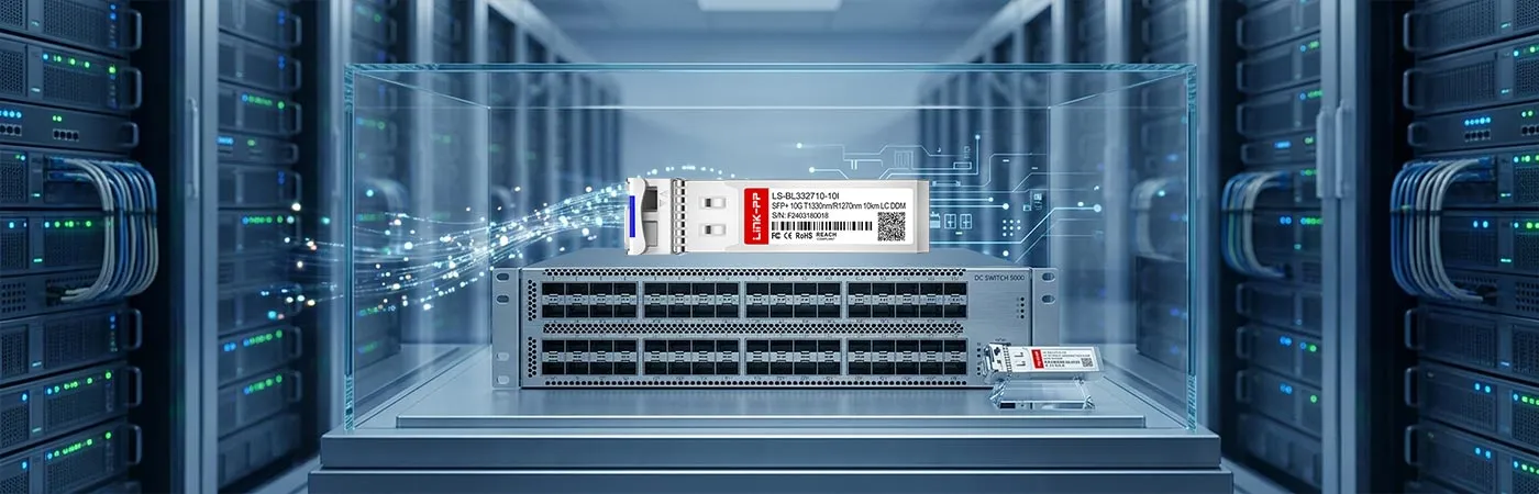 Certifié SFP-10G-BXD-I pour une compatibilité hôte-périphérique fiable