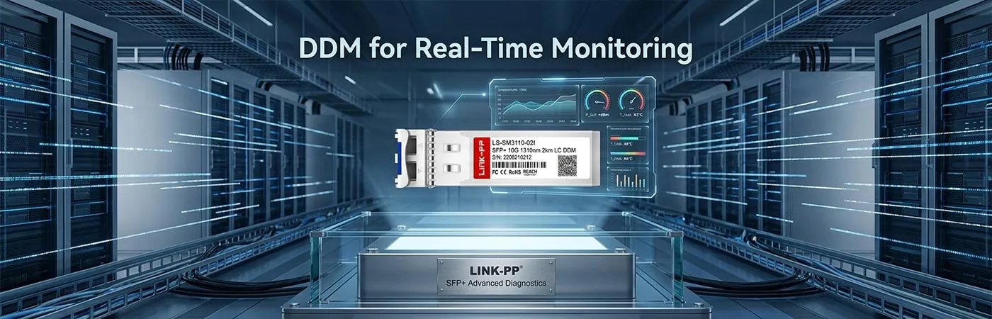 SFP-10GLRL-31-I Module with DOM for Real-Time Monitoring
