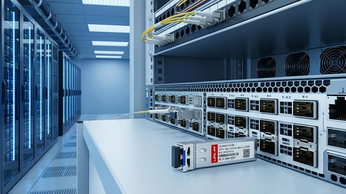 LINK-PP Demonstração de utilização do LS-SM3110-02I 10G SFP+