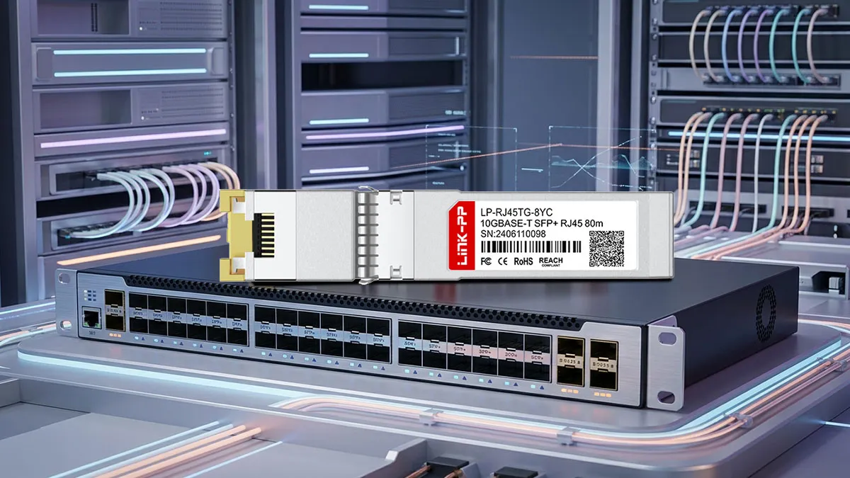 FS SFP-10G-T-80 Compatible LINK-PP 10GBASE-T SFP+ Copper Module