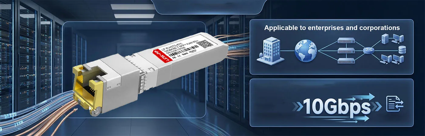 SFP-10G-T-80: 10 Gbps Connectivity for Enterprise & Corporate Networks