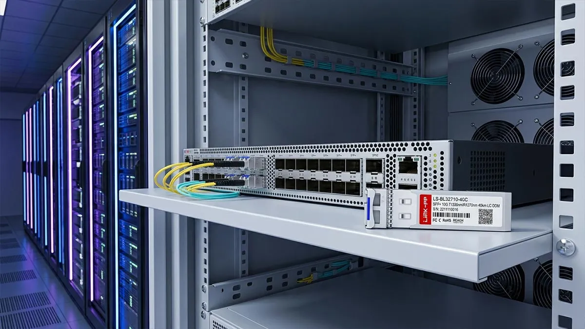 LINK-PP LS-BL332710-40C 10G SFP+ Usage Demonstration