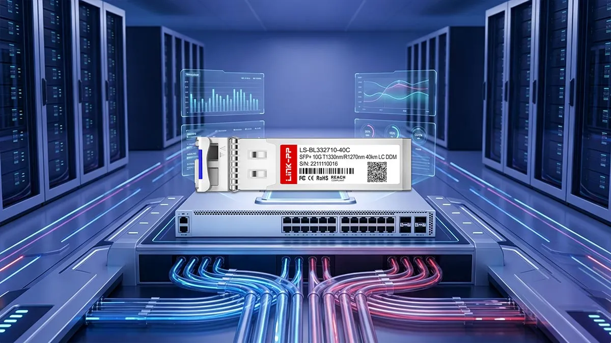 Ubiquiti UF-SM-10G-S-D40 Compatible LINK-PP 10G SFP+ Optical Module