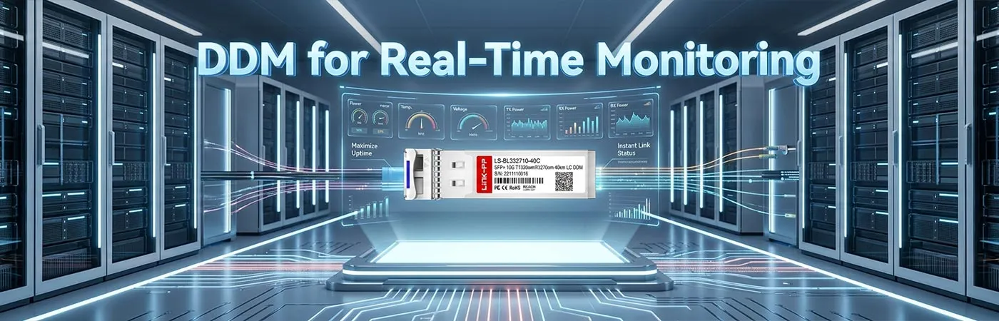 UF-SM-10G-S-D40 Module with DOM for Real-Time Monitoring