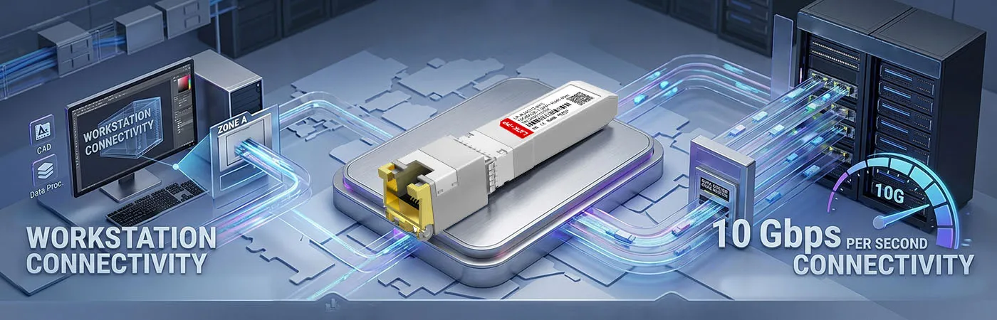 SFP-10G-T-RP: 10 Gbps Connectivity for Workstation