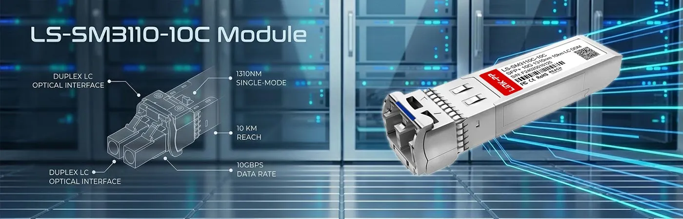 LS-SM3110-10C Module with Duplex LC Interface