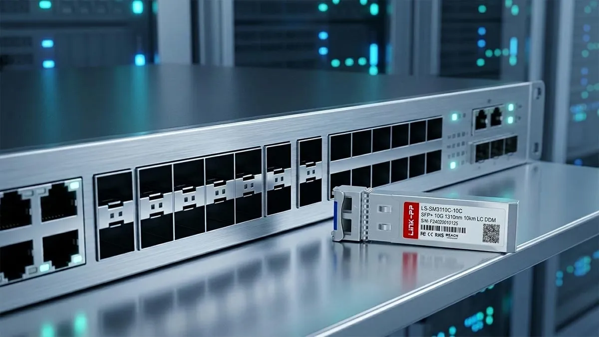 Cisco SFP-10G-LR Compatible LINK-PP 10G SFP+ Usage Demonstration