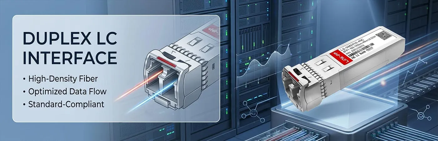 LS-SM5510-40C Module with Duplex LC Interface