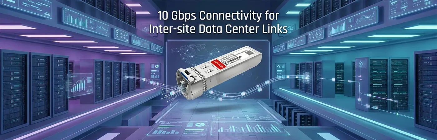 DEM-432XT-LR20-DD: 10 Gbps Connectivity for Inter-site Data Center Links