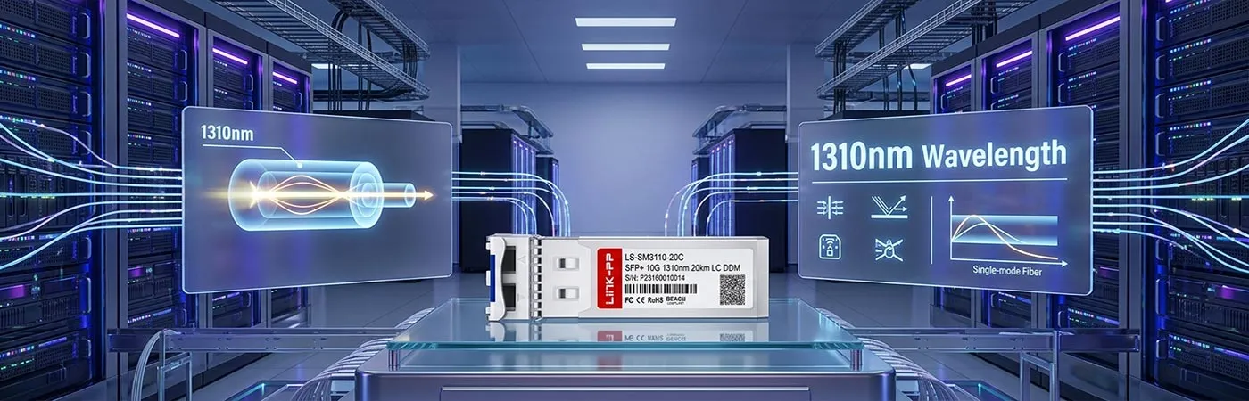 DEM-432XT-LR20-DD Module with 1310nm Wavelength