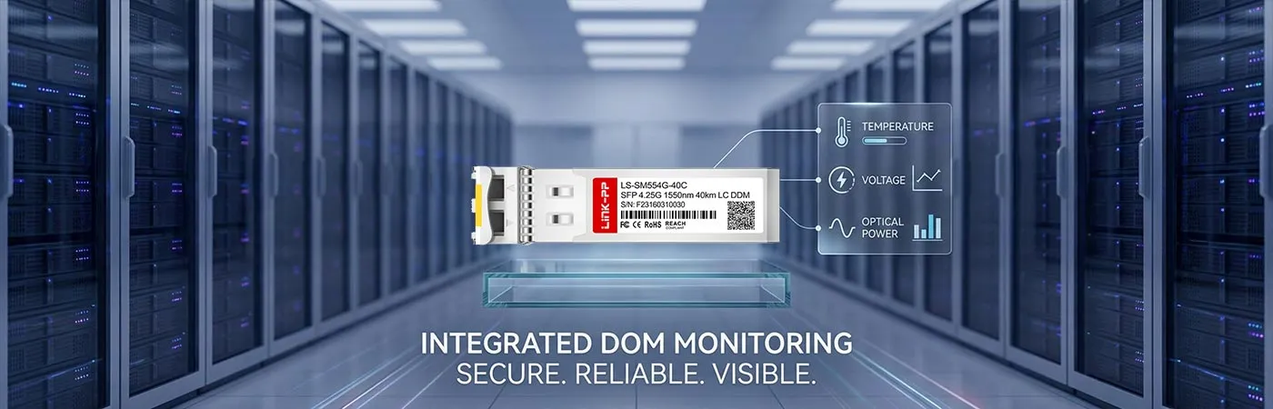 LS-SM554G-40C Module with DOM for Real-Time Monitoring