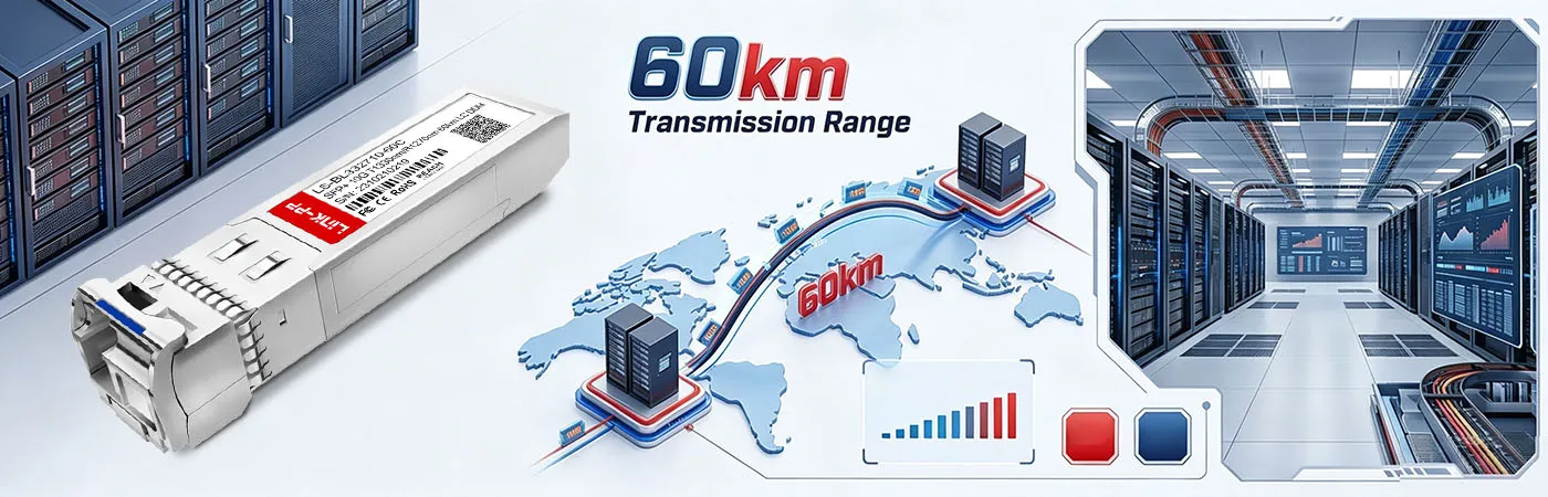 XCVR-S60U33 Module Supporting 60km Transmission