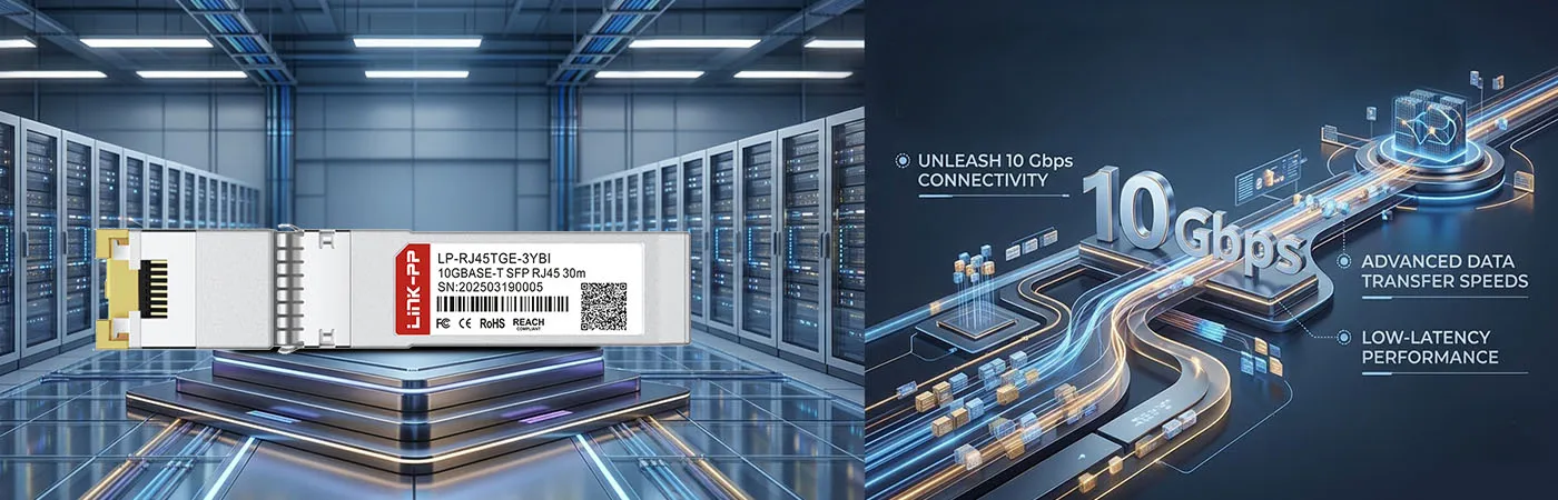 LP-RJ45TGE-3YBI: 보안 PTZ 카메라용 10Gbps 연결