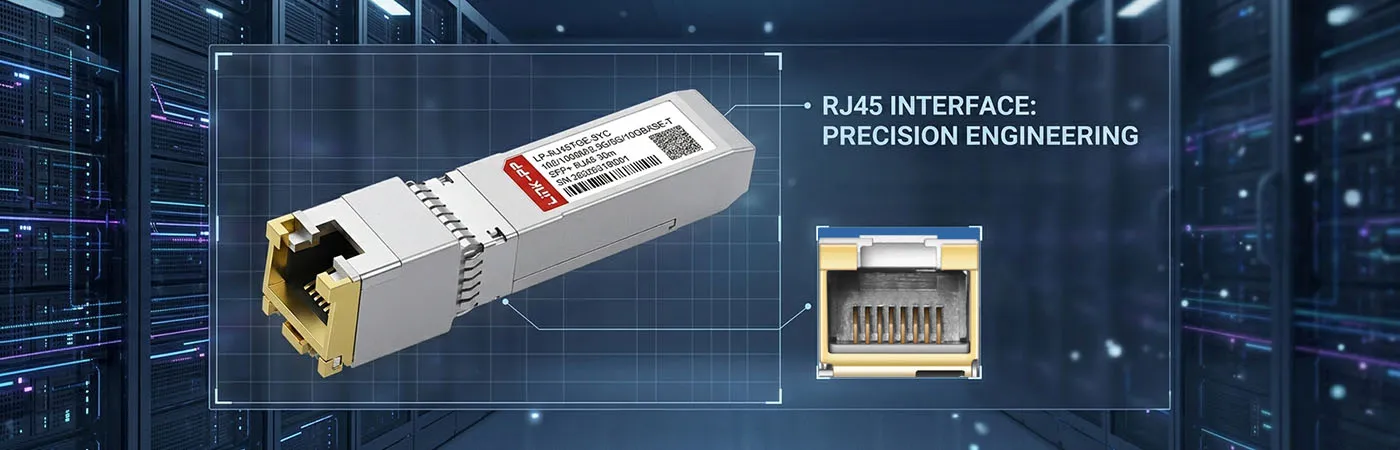 SFP-10GM-T-30 Module with RJ45 Interface