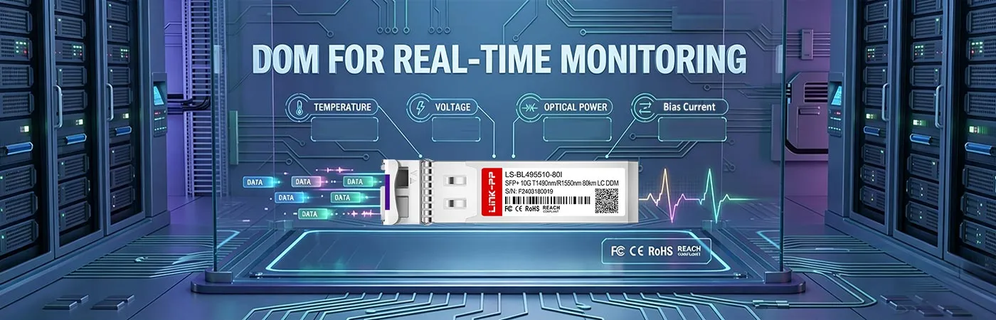 LS-BL495510-80I Module with DOM for Real-Time Monitoring