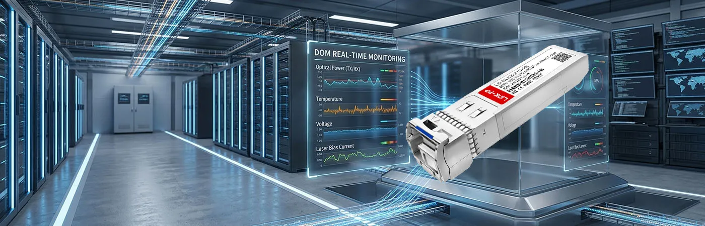 SFP-10G32-BX40-I Module with DOM for Real-Time Monitoring