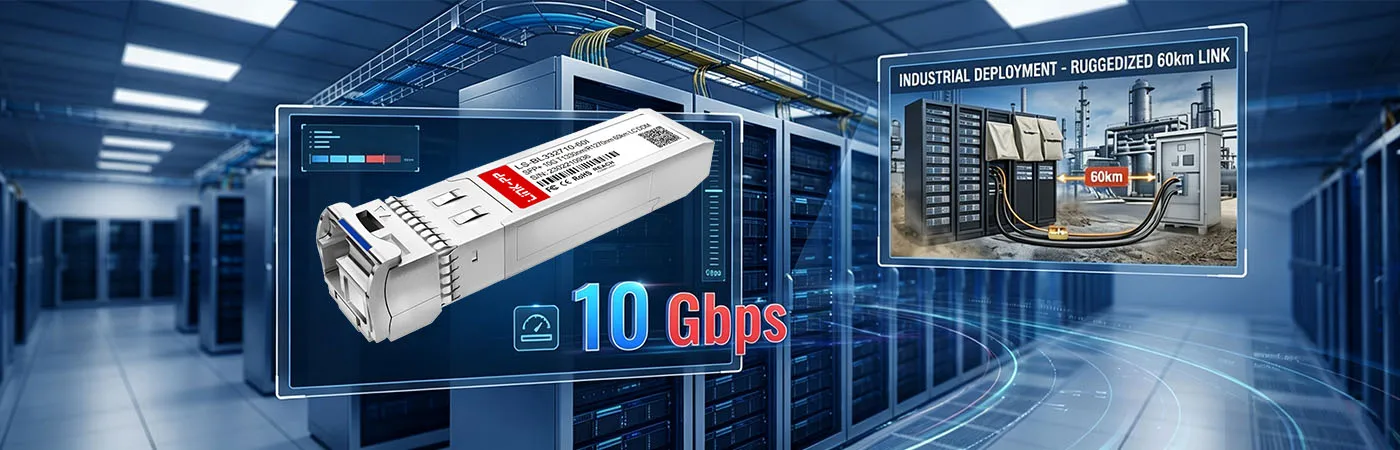 SFP-10G32-BX60-I 10 Gbps Connectivity for Industrial Deployments