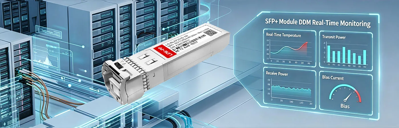 SFP-10G23-BX10-I Module with DOM for Real-Time Monitoring