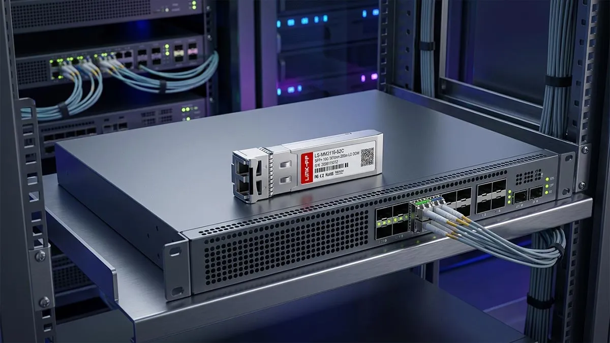 LINK-PP LS-MM3110-S2C 10G SFP+ Usage Demonstration