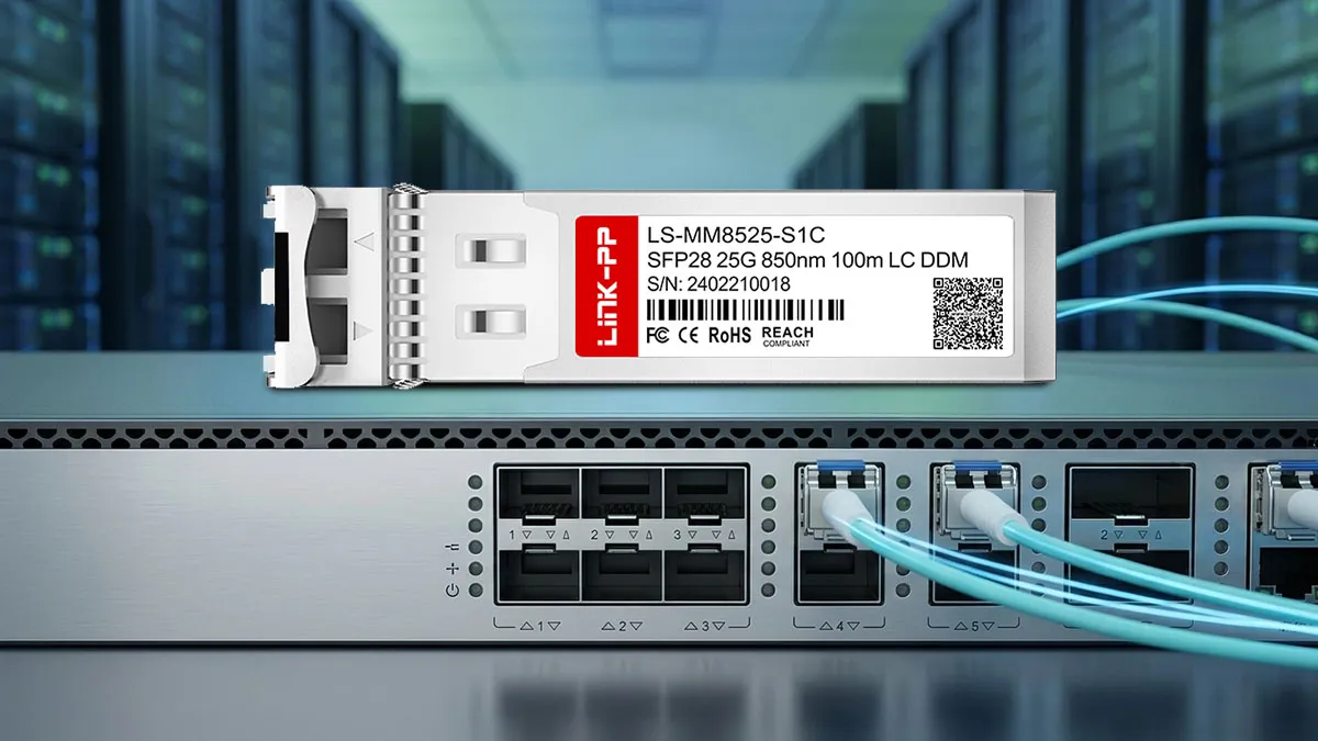 HPE Aruba JL484A 互換 LINK-PP 25G SFP28光モジュール