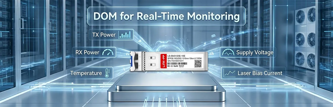LS-SM3125E-10E Module with DOM for Real-Time Monitoring