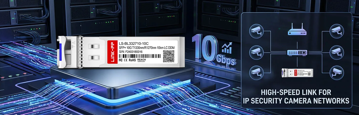 LS-BL332710-10C: 10Gbps Connectivity for IP Security Camera Networks