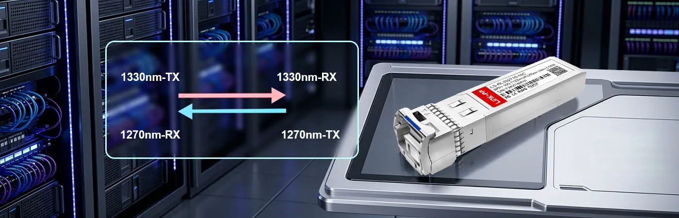 LS-BL332710-10C Module with 1330nm-TX and 1270nm-RX Wavelength