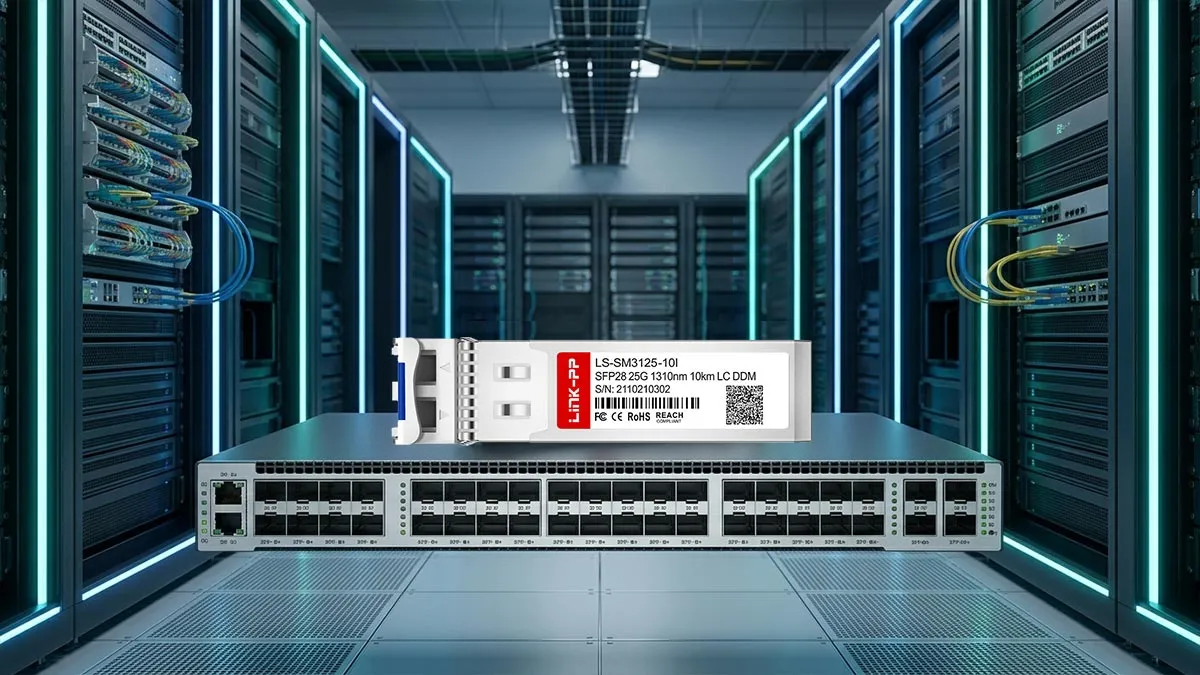 FS SFP-25GLR-31-I互換 LINK-PP 25G SFP28光モジュール