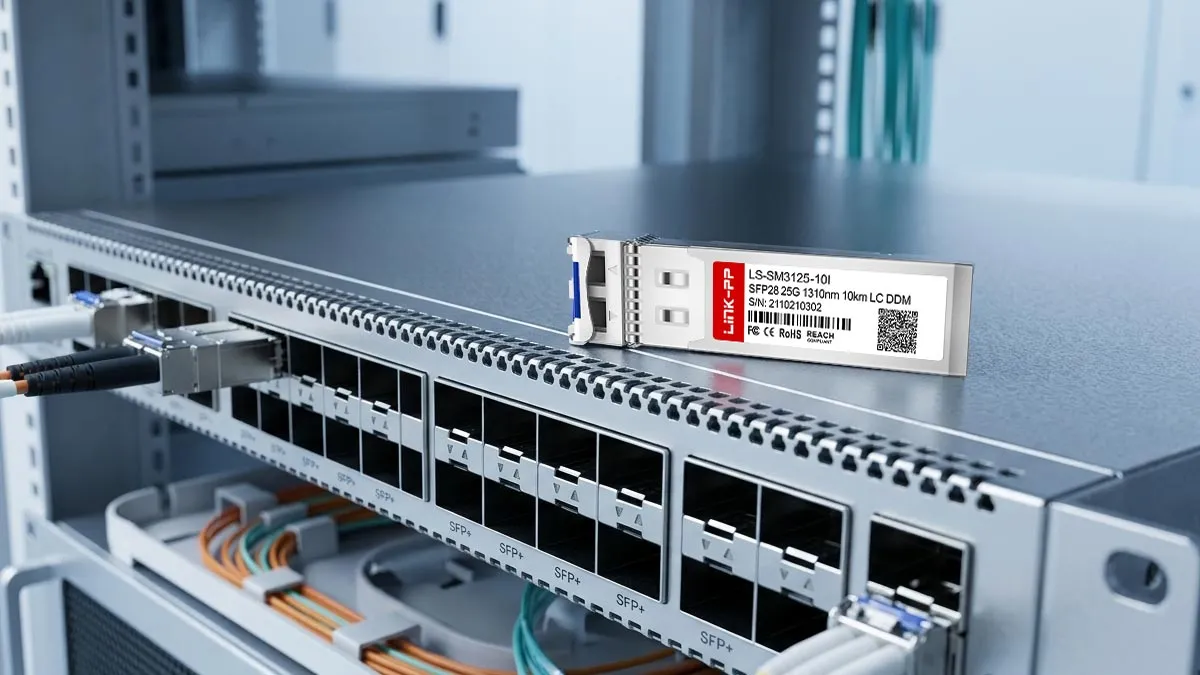Compatible con Cisco SFP-25G-LR-I LINK-PP Demostración de uso del SFP28 de 25 G