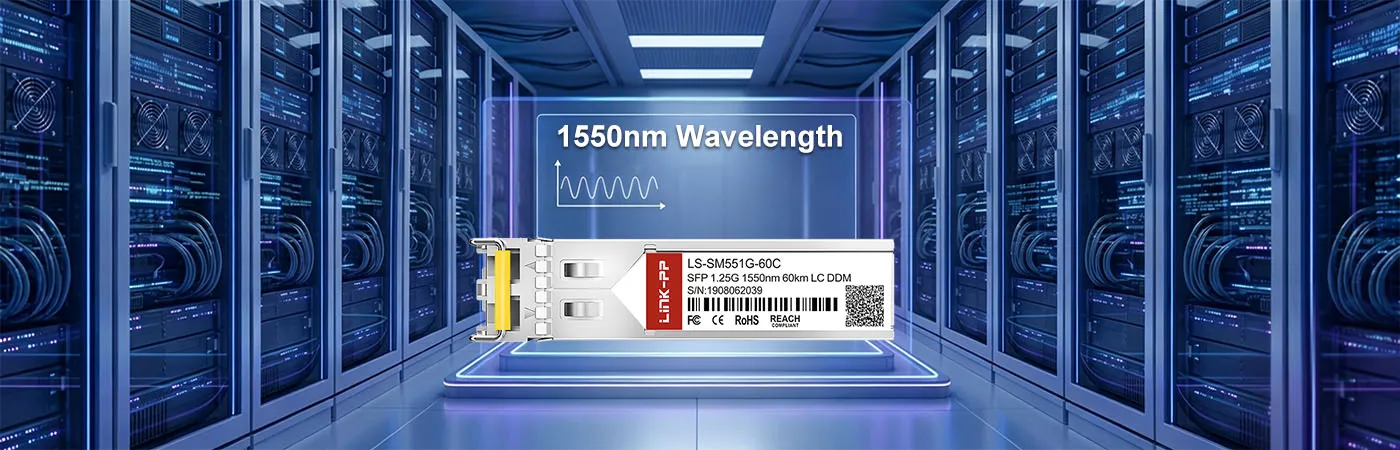 وحدة LS-SM551G-60C بطول موجي 1550 نانومتر