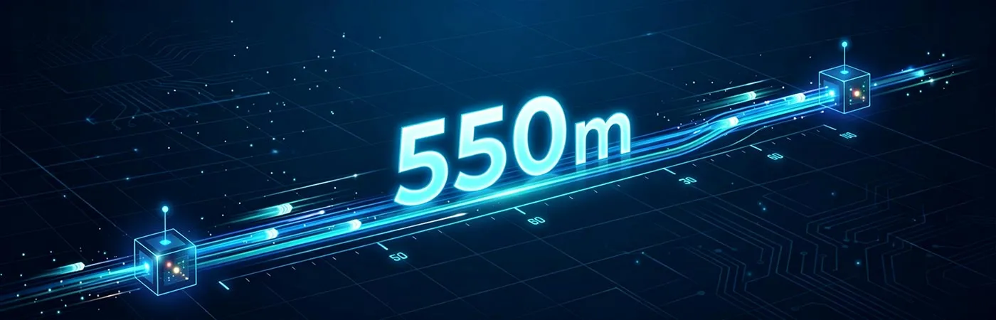 LS-MM8506-S5C-module die transmissie over 550 meter ondersteunt