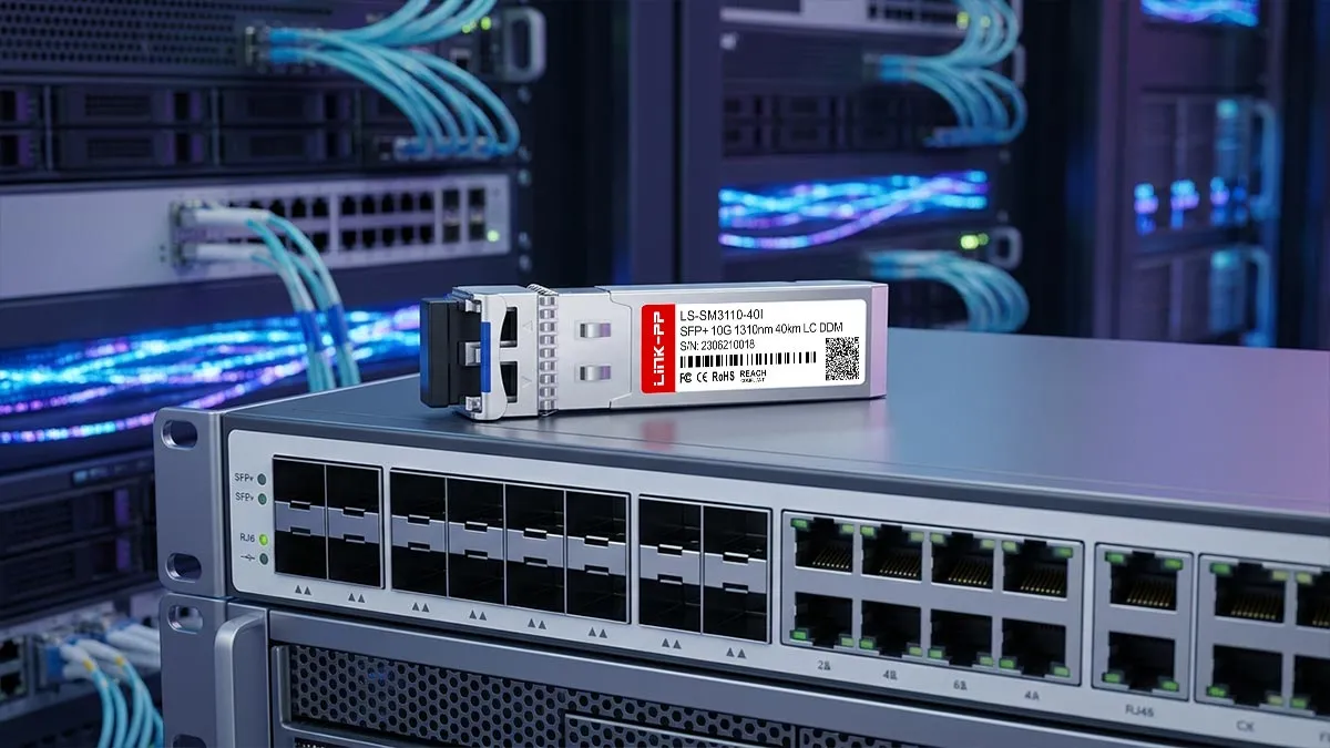 Compatível com Arista SFP-10G-ER40-I LINK-PP Demonstração de uso de SFP+ 10G