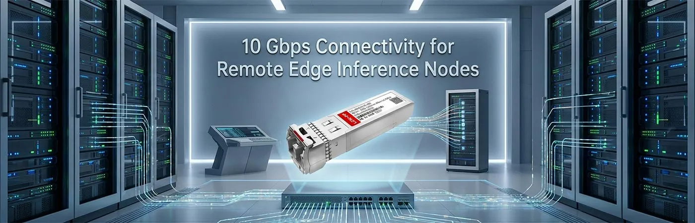 10GBASE-ER-I: 10 Gbps Connectivity for Remote Edge Inference Nodes