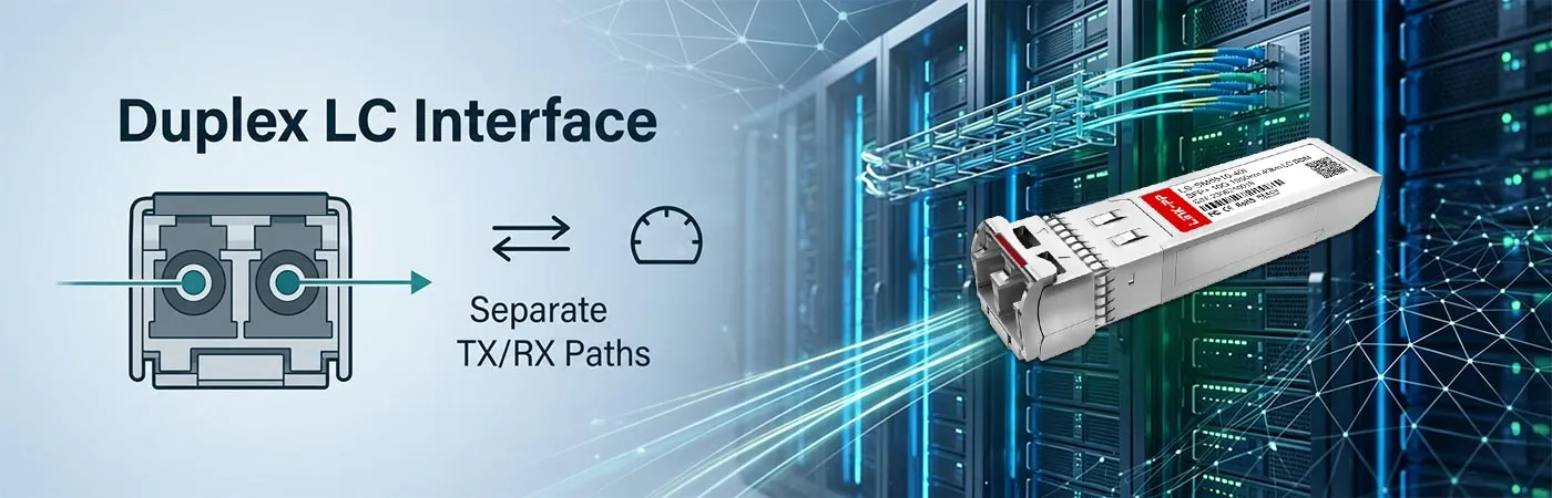10GBASE-ER-I Module with Duplex LC Interface