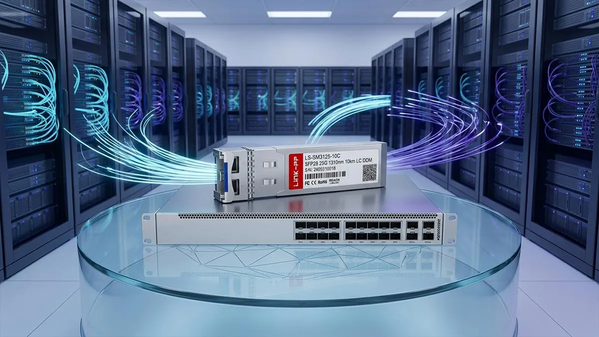 Compatibile con H3C SFP-25G-LR-SM1310 LINK-PP Modulo ottico SFP28 da 25G